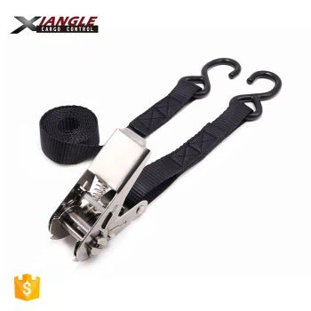 S-hook Rustfrit stål Ratchet Tie Down